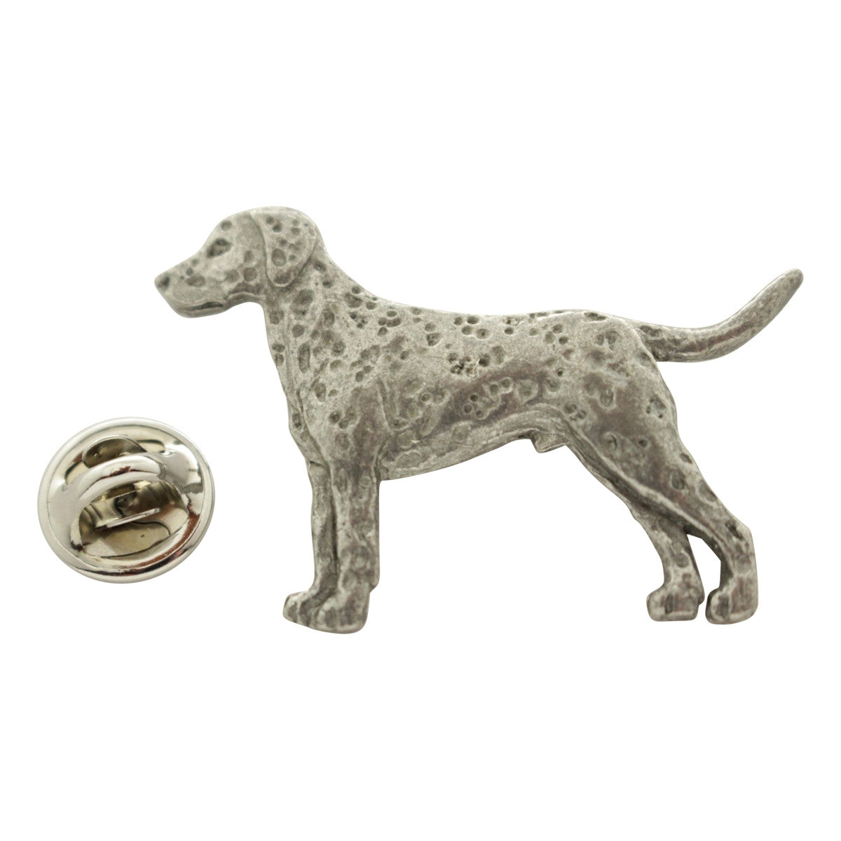 Dalmatian Pin ~ Antiqued Pewter ~ Lapel Pin ~ Antiqued Pewter Lapel Pin ~ Sarah's Treats & Treasures
